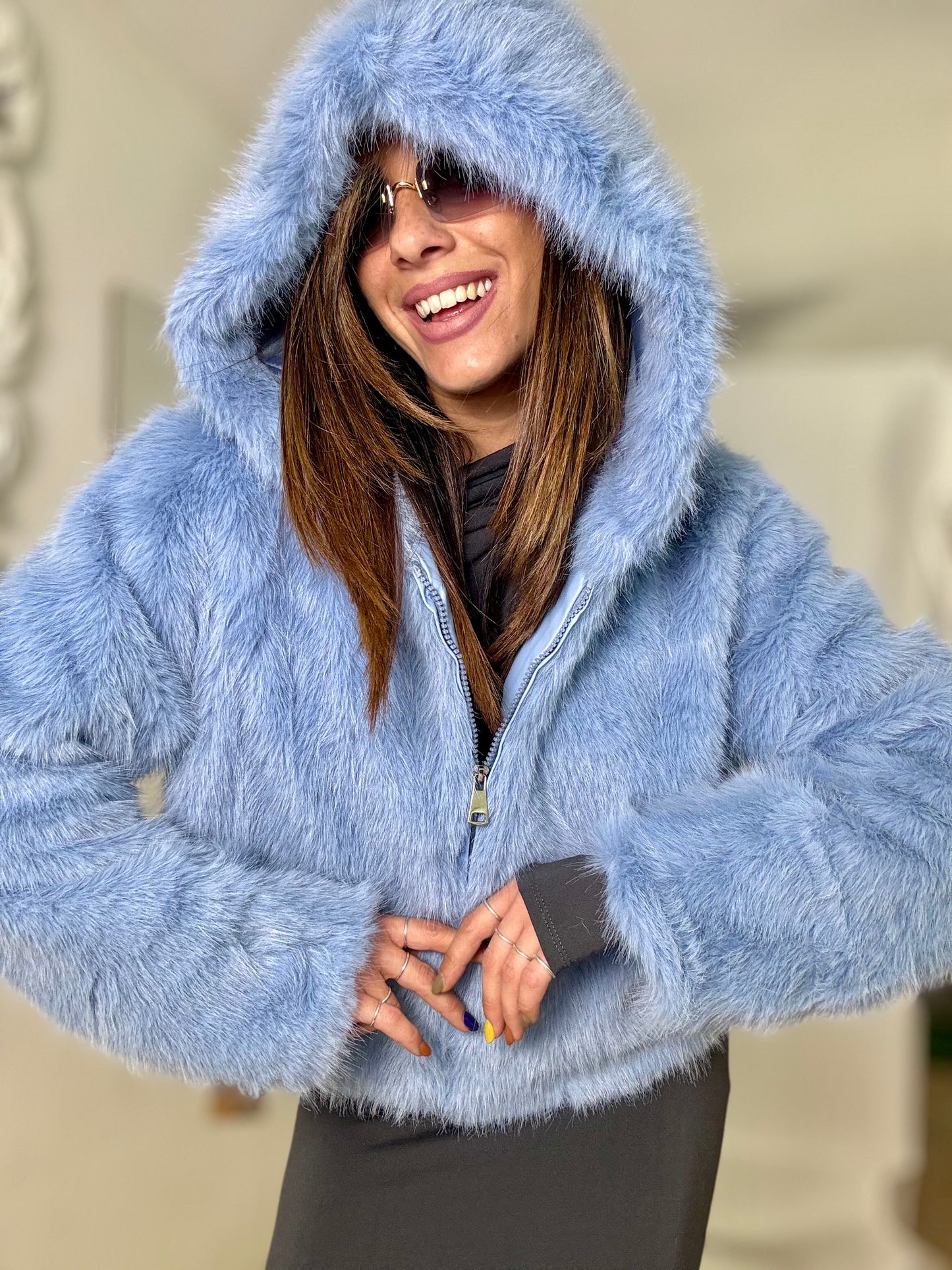 FUR BLUE 🤍