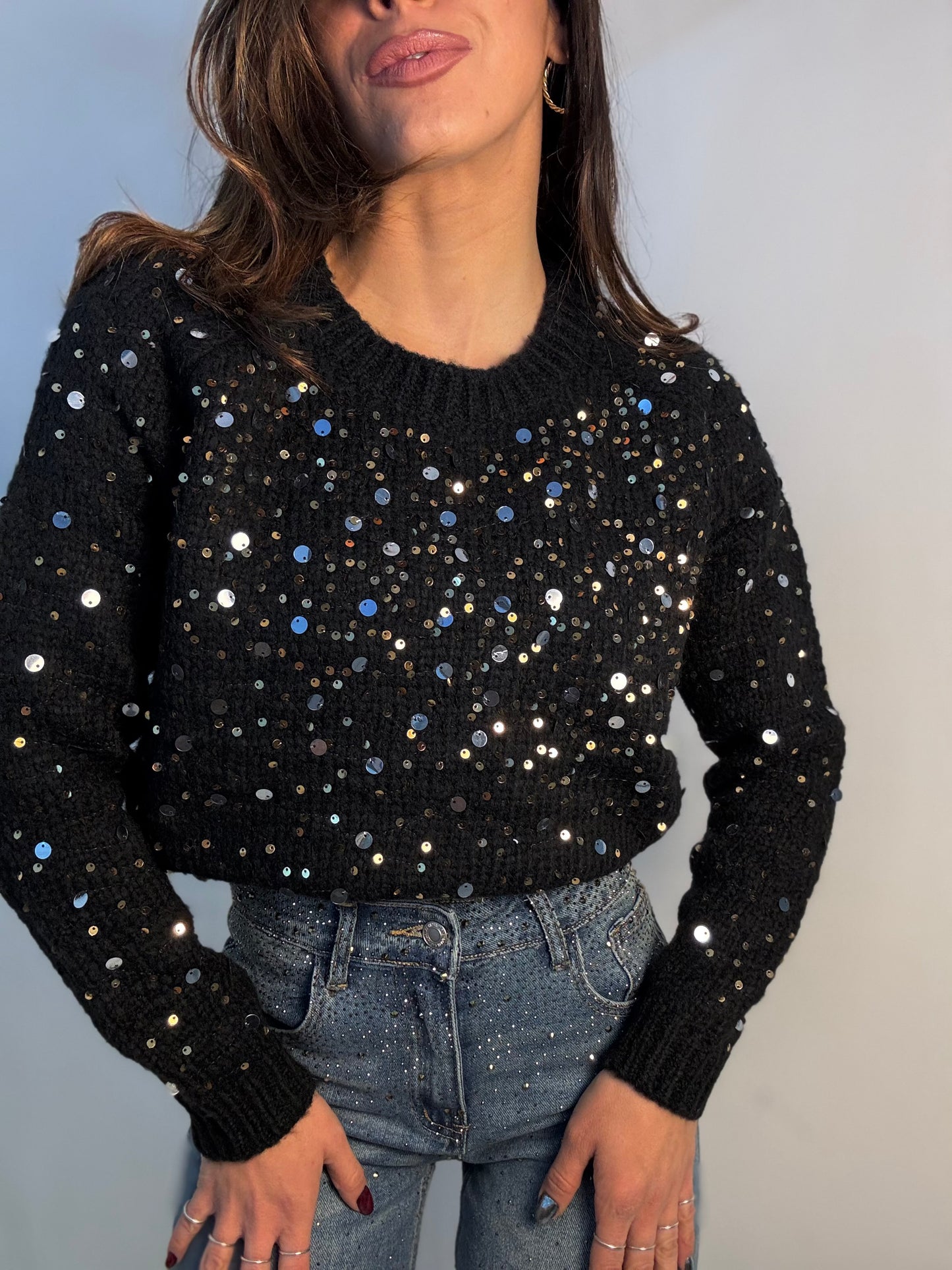 Pull Paillettes