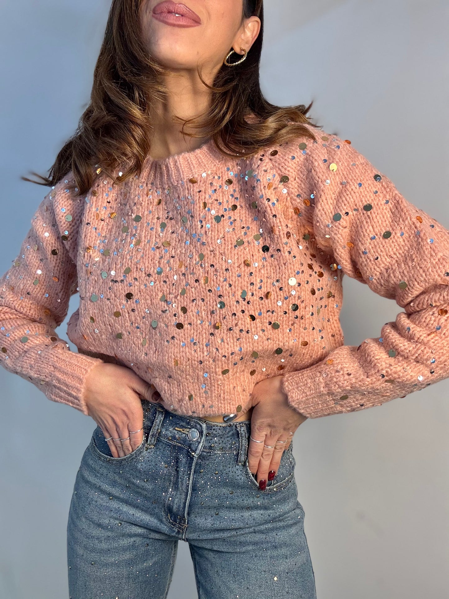 Pull Paillettes