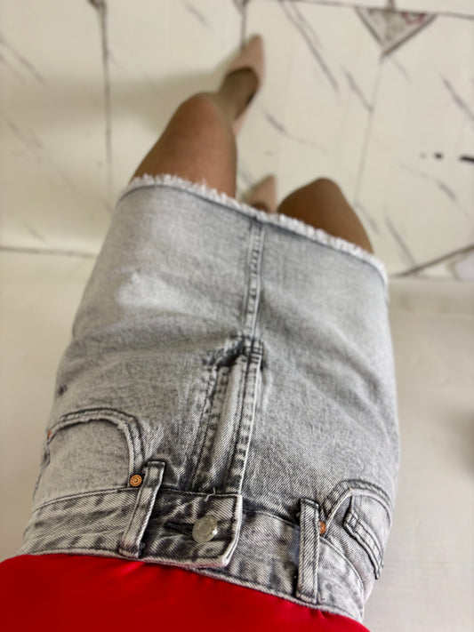 Skirts Denim Grey